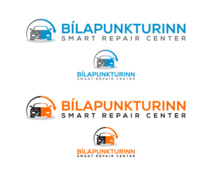 Bílapunkturinn, Smart Repair Center. | Logo Design by sangeloenriquez