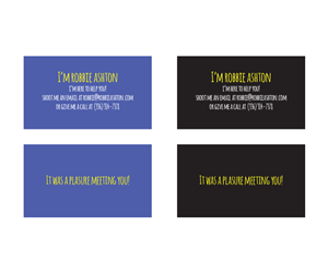 Design de Carte de Visite par Joey Kennedy pour ce projet | Design : #2434392