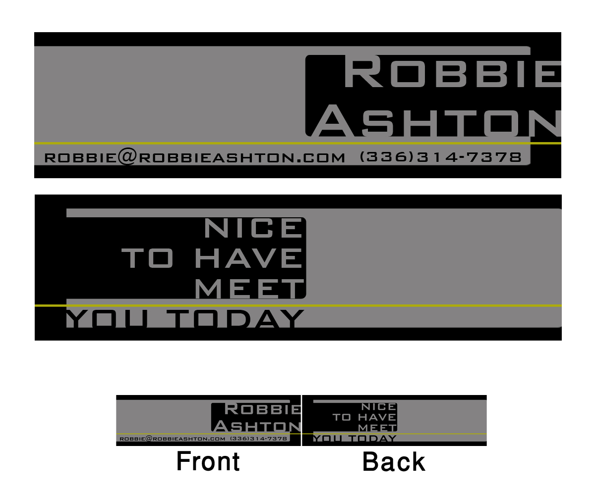 Business Card Design by Ragheb Katbay for this project | Design #2458874