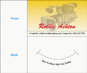 Business Card Design by designer_abhey