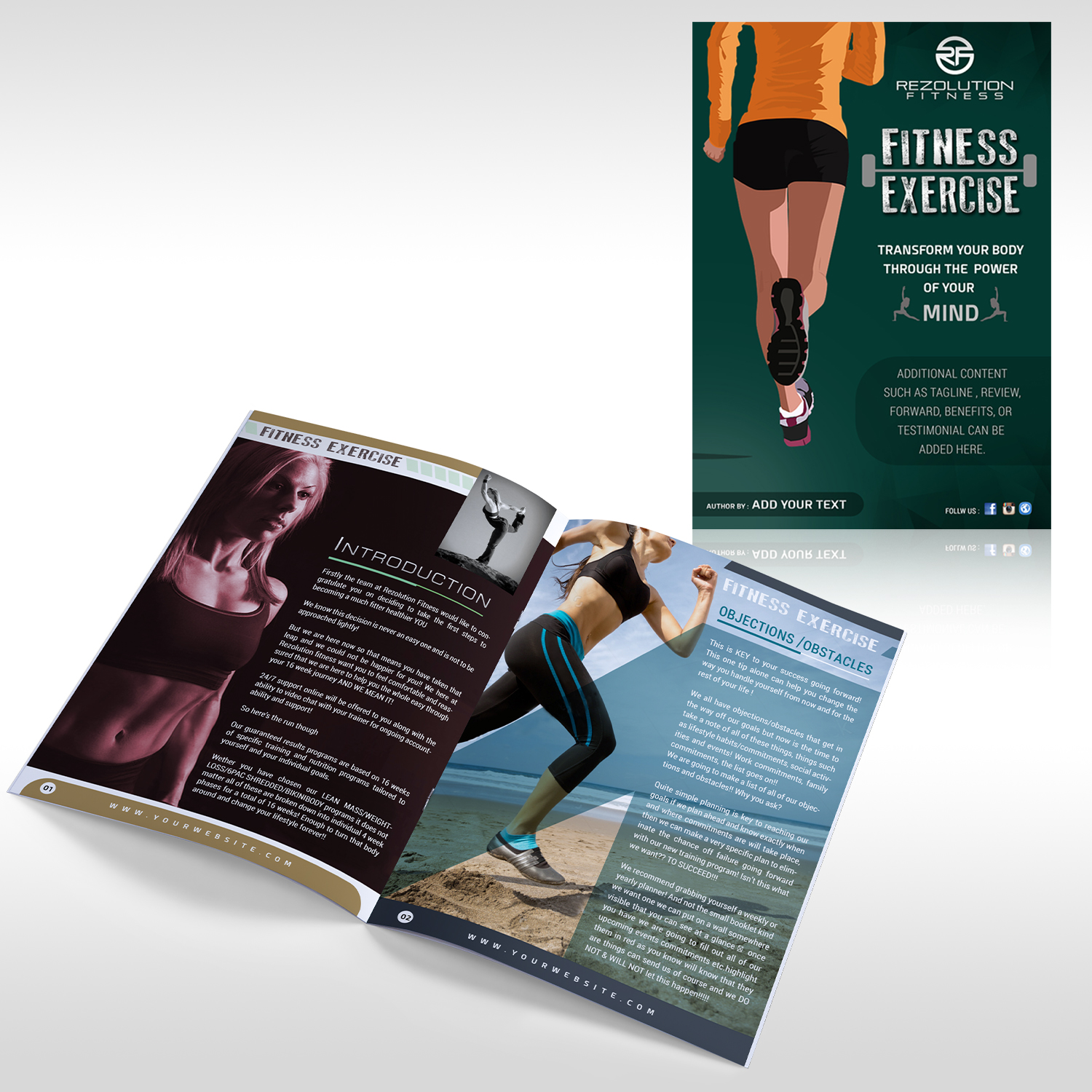 Graphic Design by SAI DESIGNS for Rezolution Fitness | Design #12882309