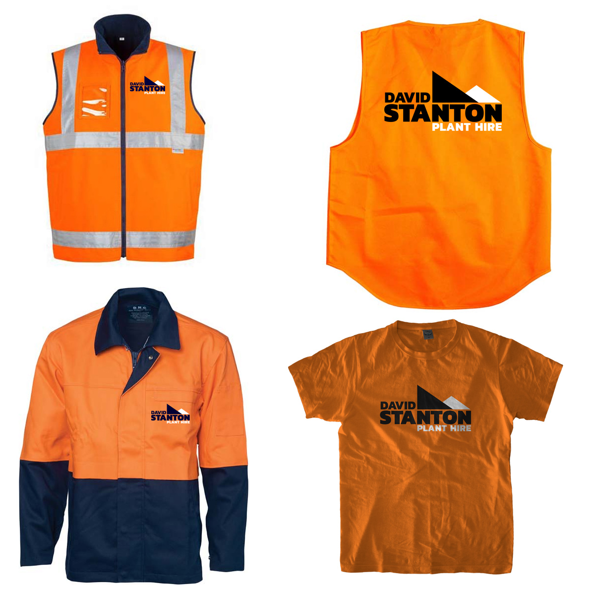 Logo Design by nvisiondesign.co.uk for David Stanton Plant Hire | Design #12779660