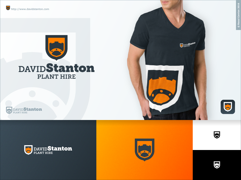Logo Design by Raoul Camion for David Stanton Plant Hire | Design #12786323