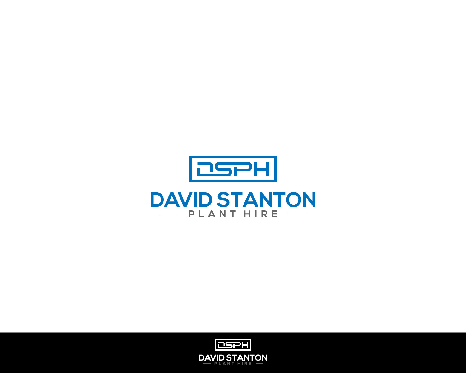 Logo Design by MAWBM for David Stanton Plant Hire | Design #12789451