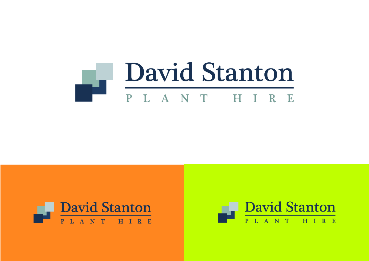 Logo Design by Fat Numbat for David Stanton Plant Hire | Design #12822517