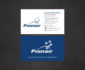 Business Card Design by chandrayaan.creative