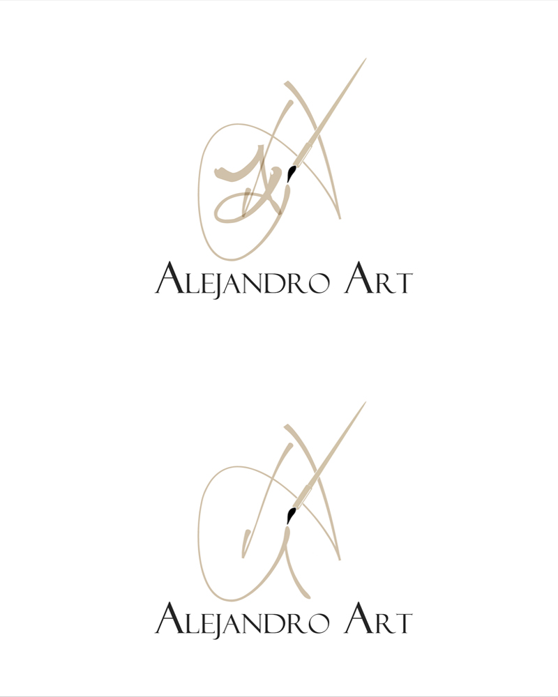 Logo-Design von Le-Roi für Alejandro Art | Design #520546