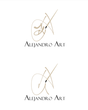 Logo-Design von Le-Roi für Alejandro Art | Design: #520546