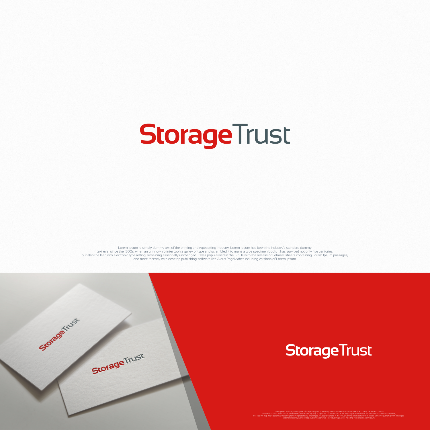 Logo Design by jenggot_merah_ for StorageTrust | Design #12769068