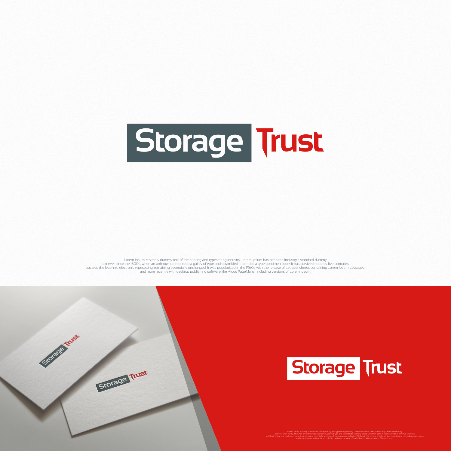 Logo Design by jenggot_merah_ for StorageTrust | Design #12769161