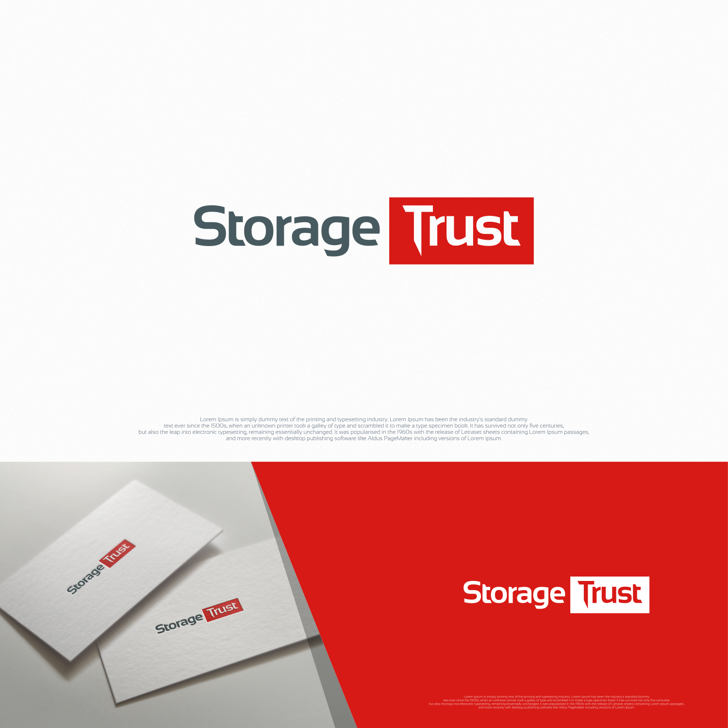 Logo Design by jenggot_merah_ for StorageTrust | Design #12769162