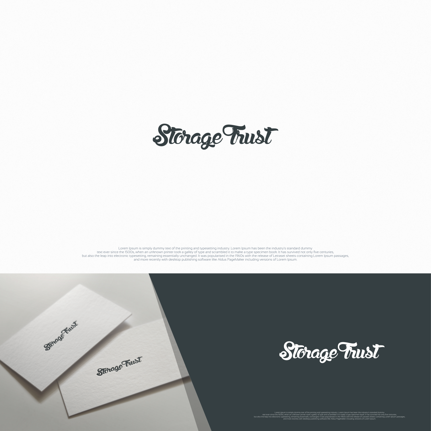 Logo Design by jenggot_merah_ for StorageTrust | Design #12787777