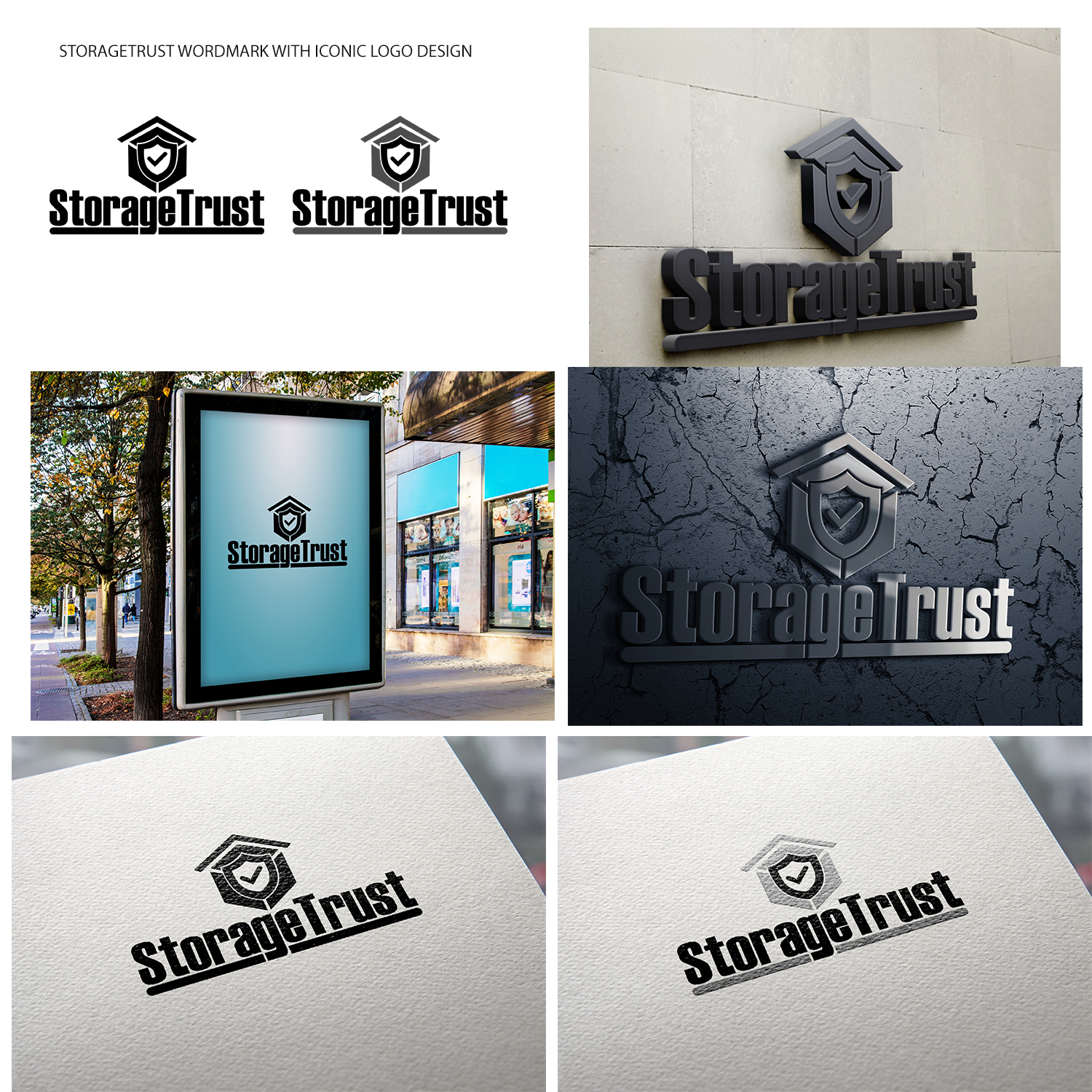 Diseño de Logo por Chromax8 para StorageTrust | Diseño #12927476