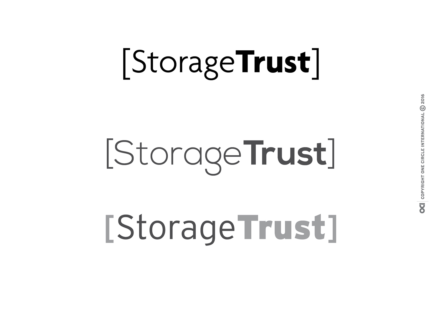 Diseño de Logo por Amal Ma'ani para StorageTrust | Diseño #12774273