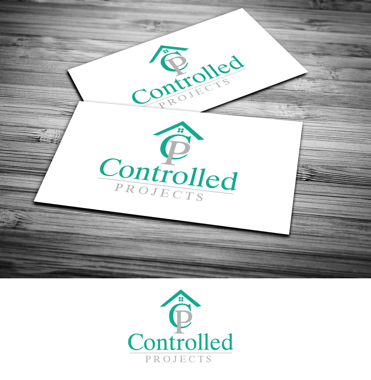Logo Design by Impressive Solutions for Controlled Projects | Design #12799930