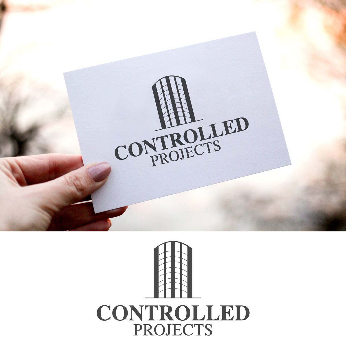Logo Design by Impressive Solutions for Controlled Projects | Design #12800185