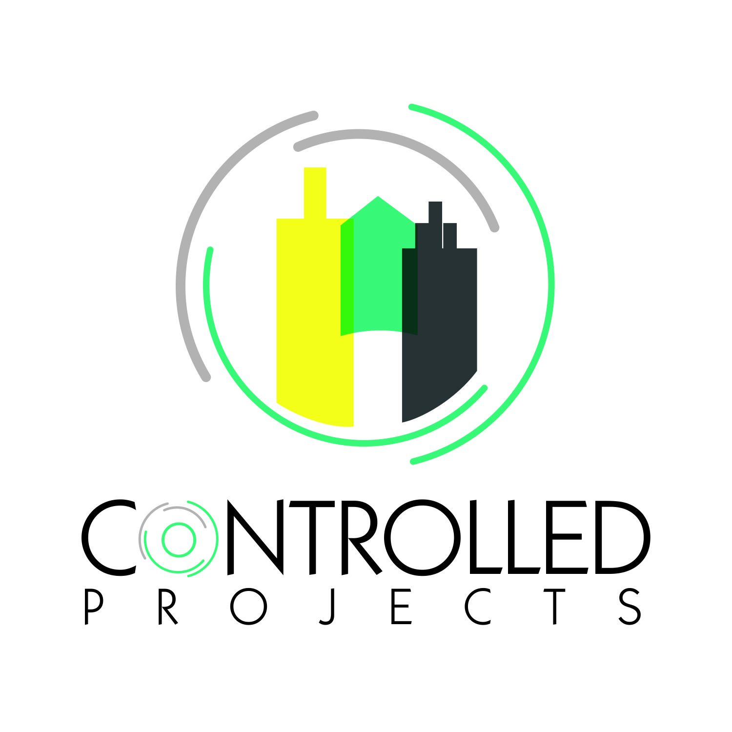 Logo Design by rizwankhan1988 for Controlled Projects | Design #12770071