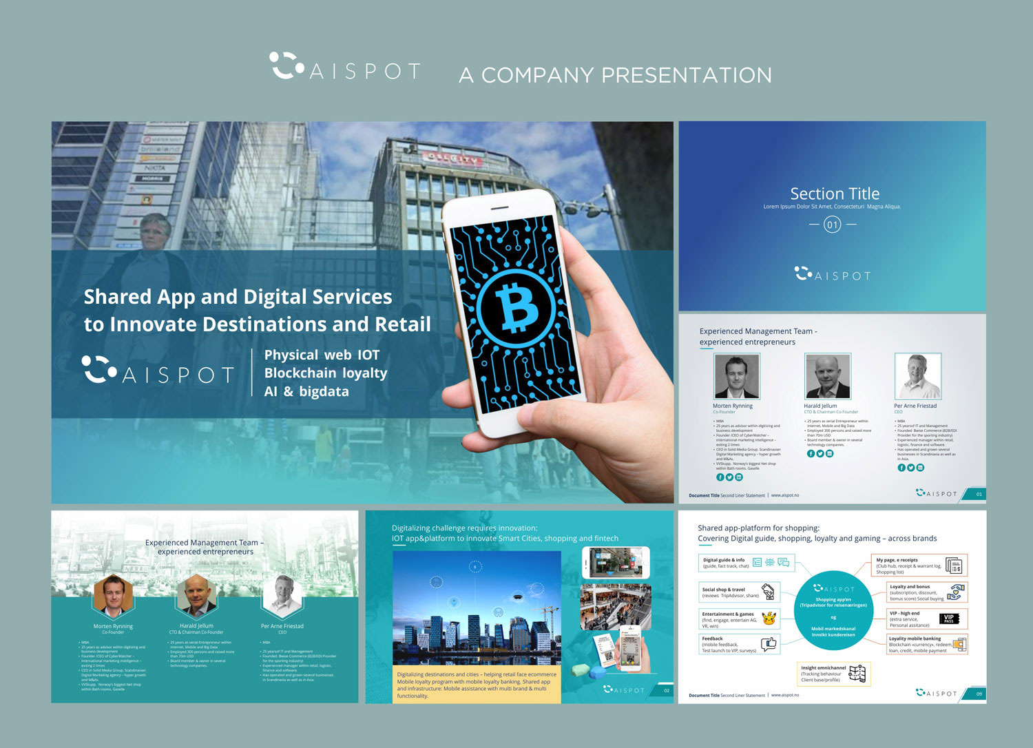PowerPoint-Design von kepitink für Aispot AS | Design #12872131