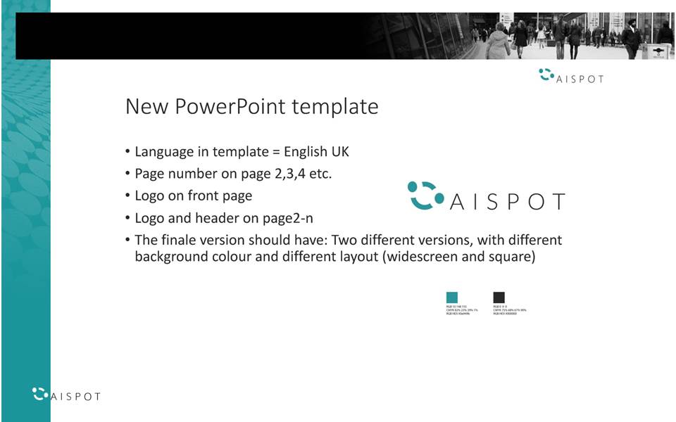 PowerPoint Design by lyndon for Aispot AS | Design #12804631