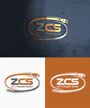 Logo Design by Ethien for Zac's Computer Service | Design: #12828949