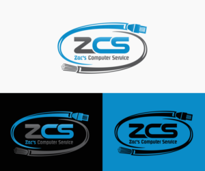 Logo Design by Ethien for Zac's Computer Service | Design: #12872327