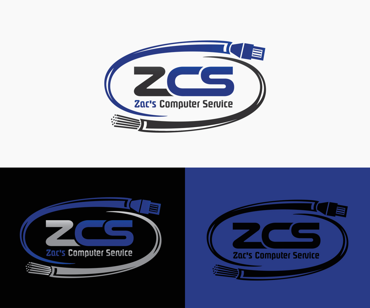 Logo Design by Ethien for Zac's Computer Service | Design #12872329