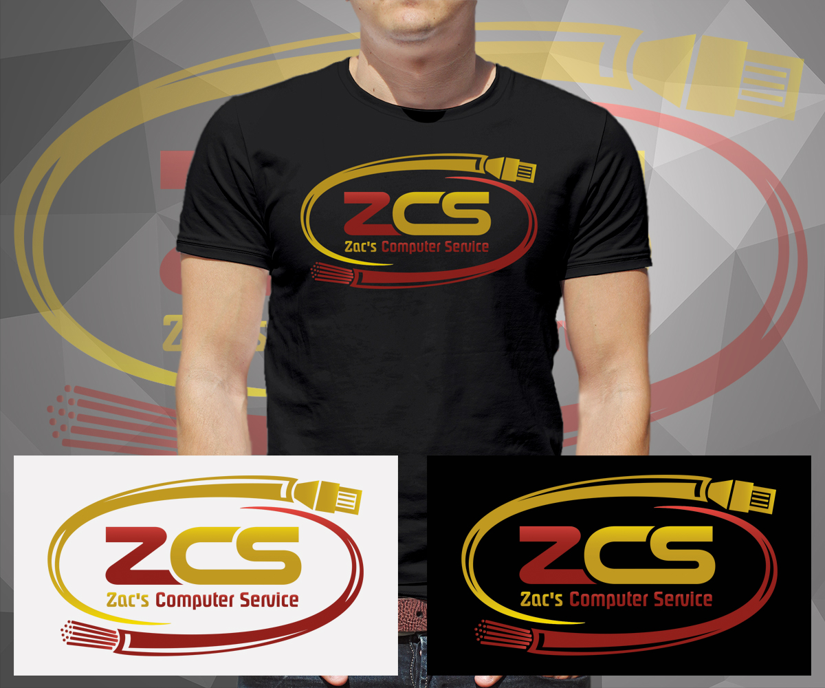 Logo Design by Ethien for Zac's Computer Service | Design #12927895