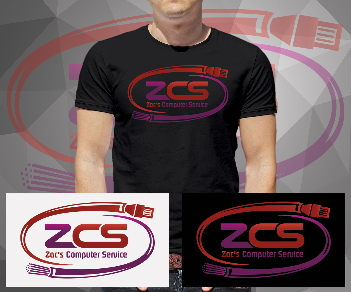 Logo Design by Ethien for Zac's Computer Service | Design #12927896