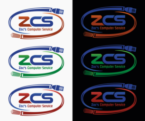 Logo Design by Ethien for Zac's Computer Service | Design: #12927897