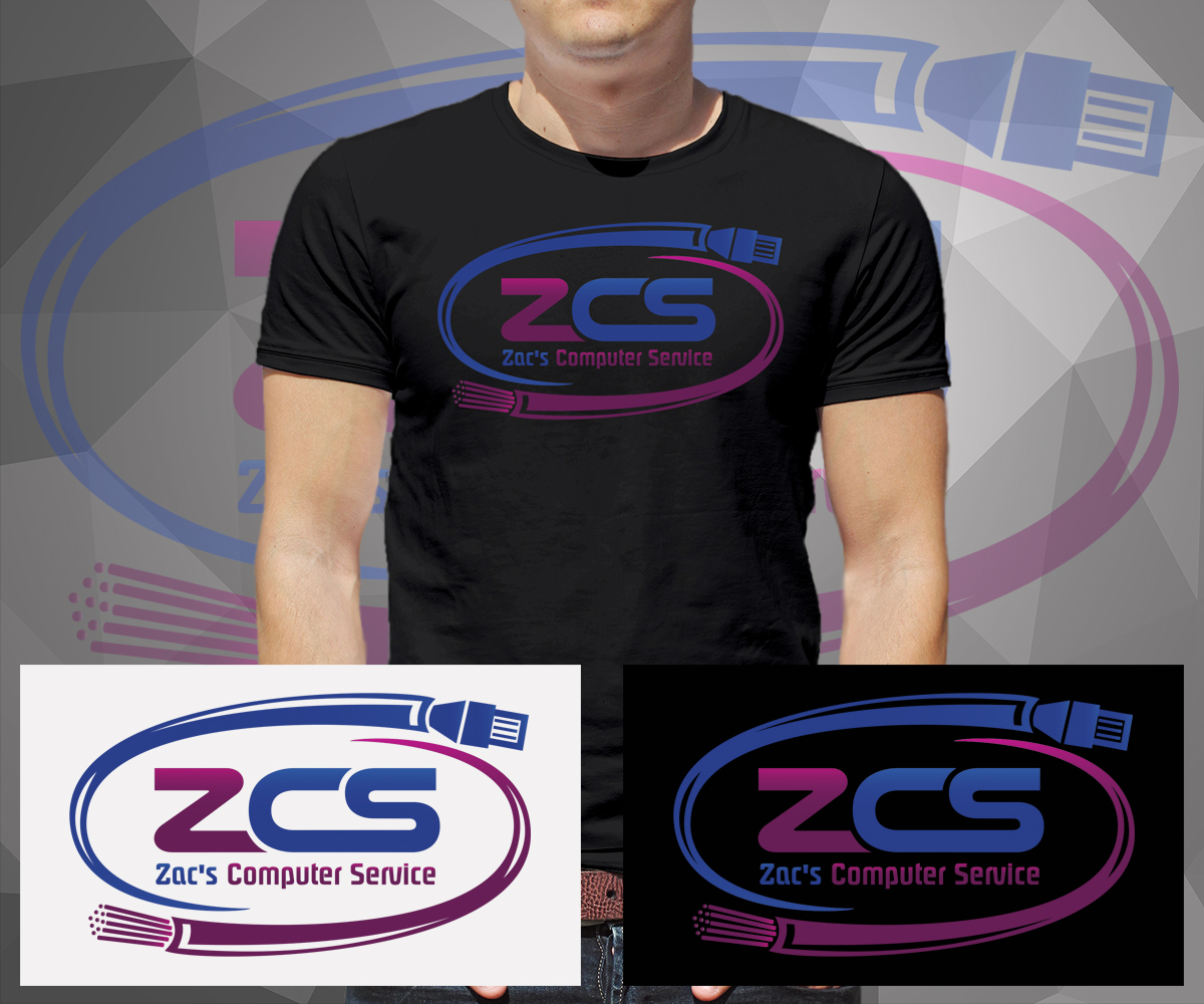 Logo Design by Ethien for Zac's Computer Service | Design #12927898