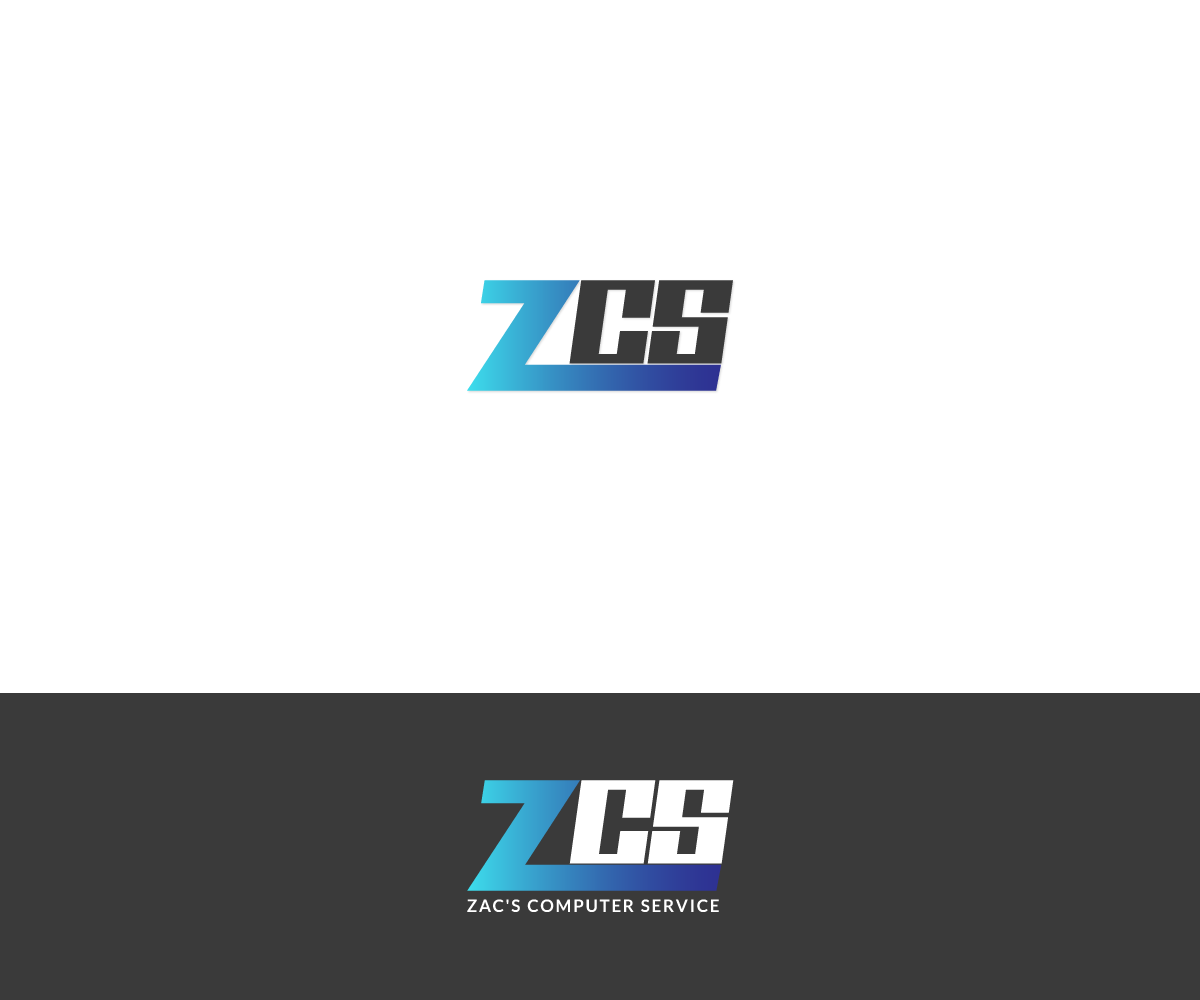 Logo Design by trirama17 for Zac's Computer Service | Design #12876587