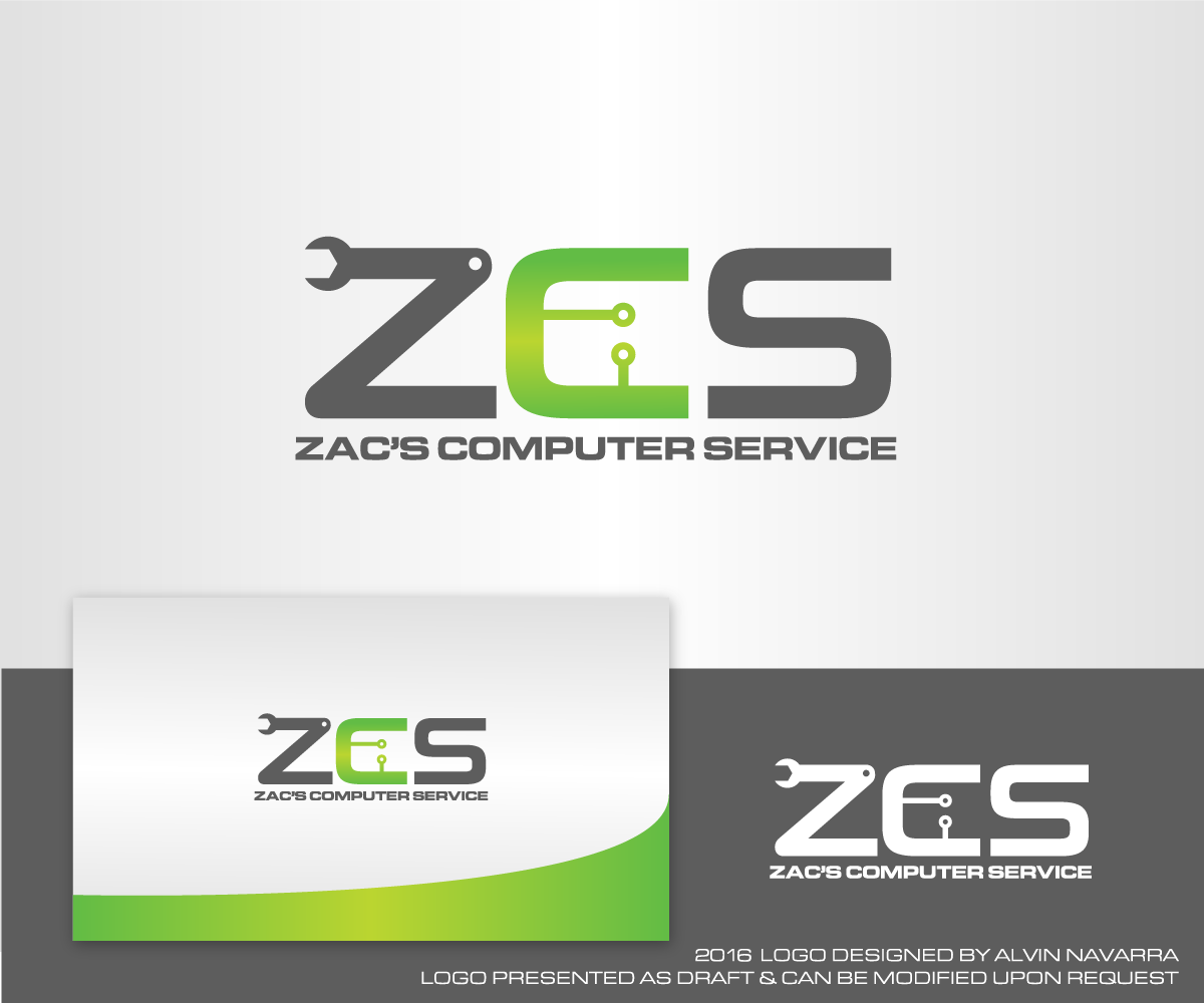 Logo Design by alvinnavarra for Zac's Computer Service | Design #12822813