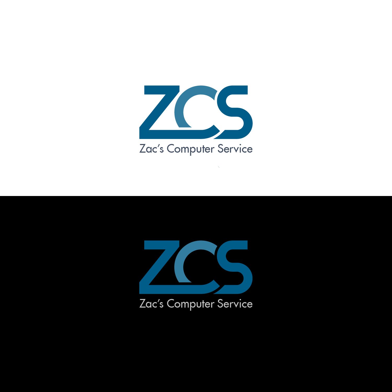Logo Design by Decos Studio for Zac's Computer Service | Design #12790579