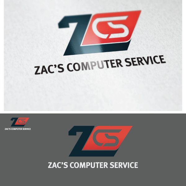Logo Design by Danilo La-llaban for Zac's Computer Service | Design #12791430