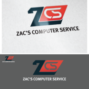 Logo Design by Danilo La-llaban for Zac's Computer Service | Design: #12791430