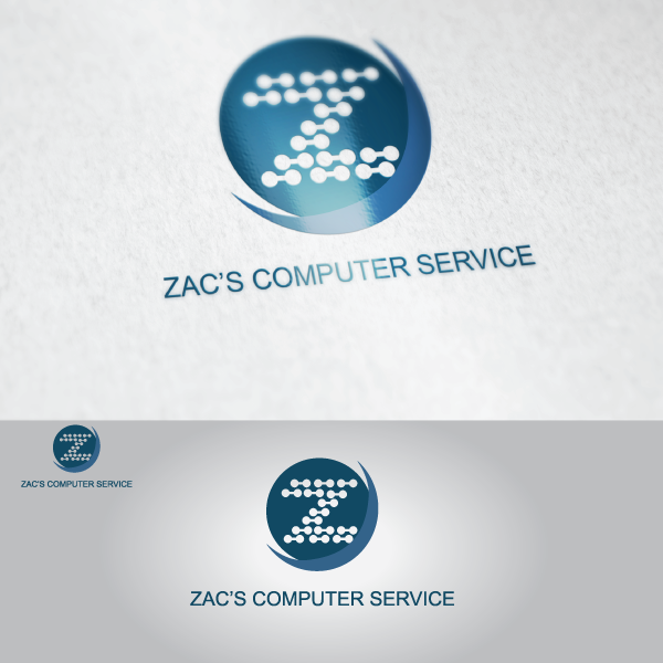 Logo Design by Danilo La-llaban for Zac's Computer Service | Design #12810956