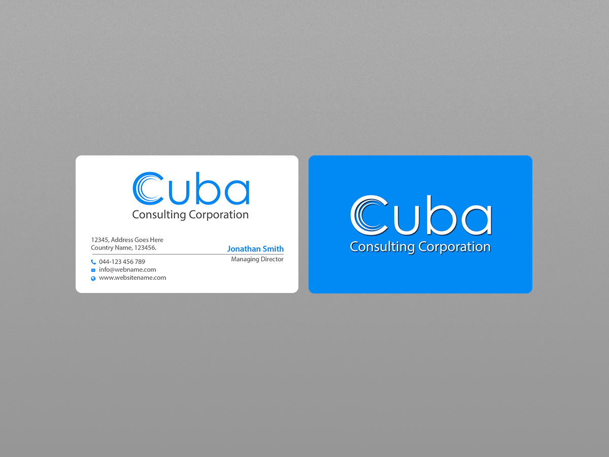 Diseño de Tarjeta de Presentación por Creations Box 2015 para Genchi Associates | Diseño #12789979