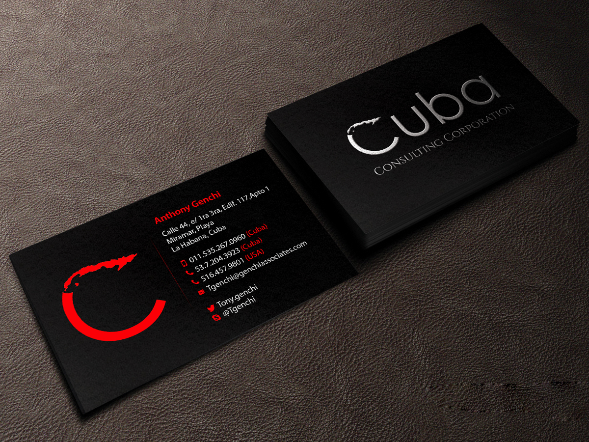 Diseño de Tarjeta de Presentación por Creations Box 2015 para Genchi Associates | Diseño #12812713