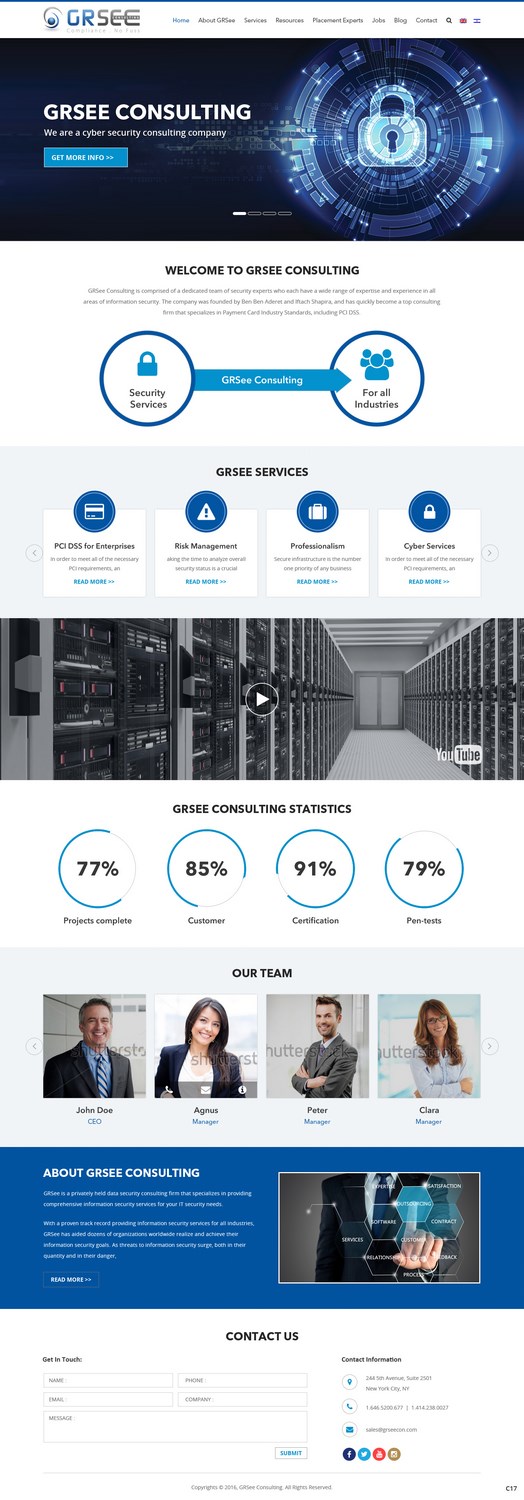 Web Design by pb for GRSee Consulting | Design #12788483
