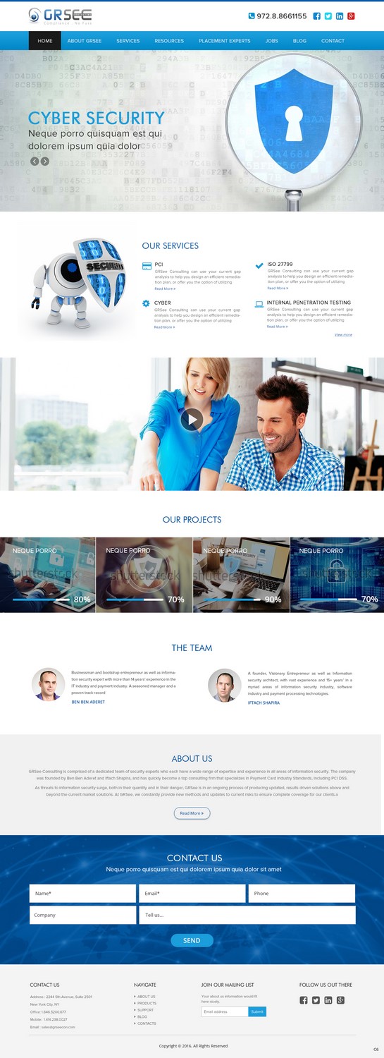 Web Design by pb for GRSee Consulting | Design #12788485