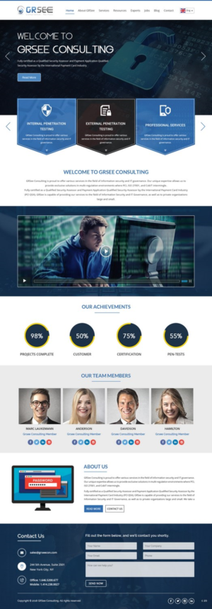 Web Design by pb for GRSee Consulting | Design: #12788495