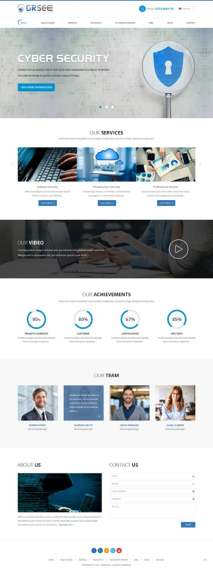 Web Design by pb for GRSee Consulting | Design: #12788496
