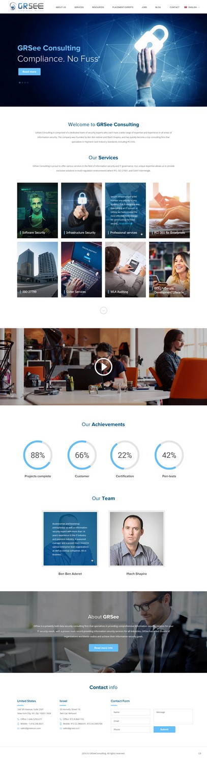 Web Design by pb for GRSee Consulting | Design #12792237