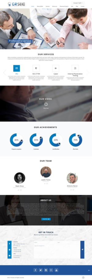 Web Design by pb for GRSee Consulting | Design: #12798761