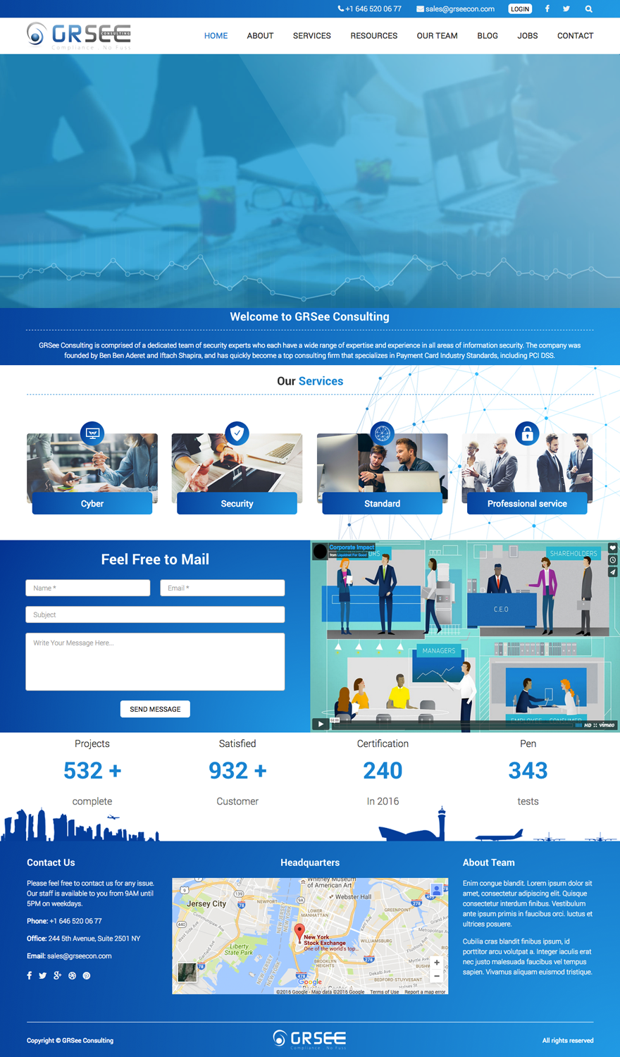 Web Design by cCopilot for GRSee Consulting | Design #12789866