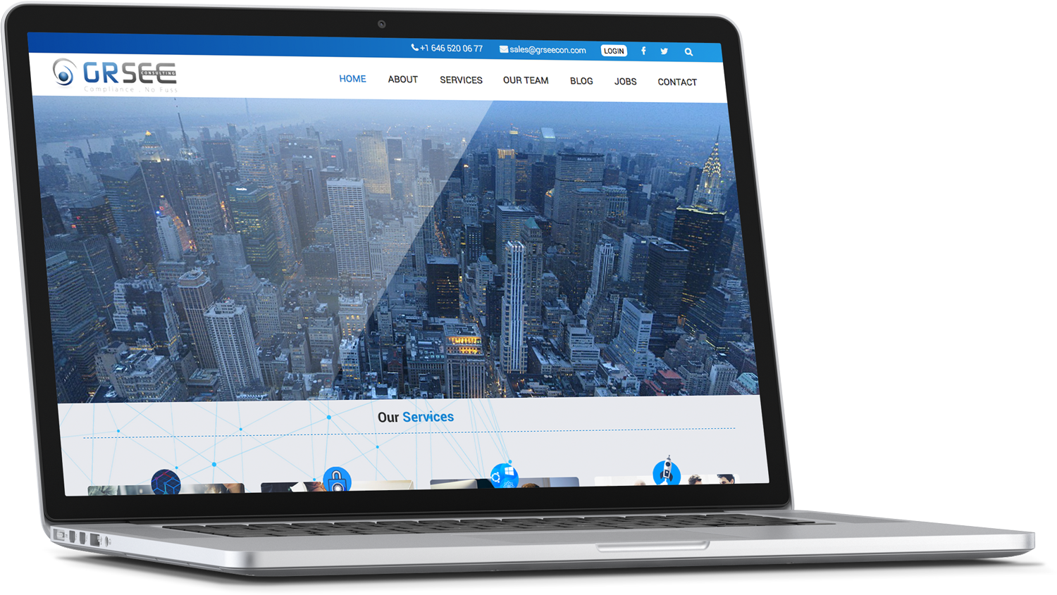 Web Design by cCopilot for GRSee Consulting | Design #12791405