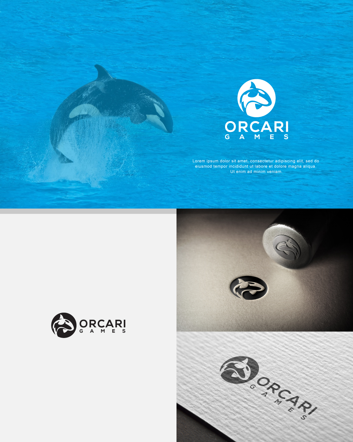 Logo Design by kaijuthemes for ORCARI Games | Design #12791264