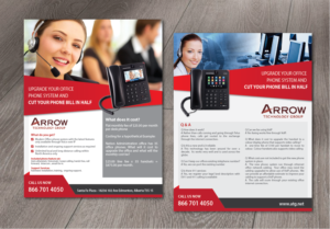 Flyer Design by Alexandar for Arrow Technology Group | Design: #12778178