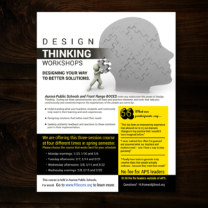 Flyer Design by uk for Front Range BOCES | Design: #12774370