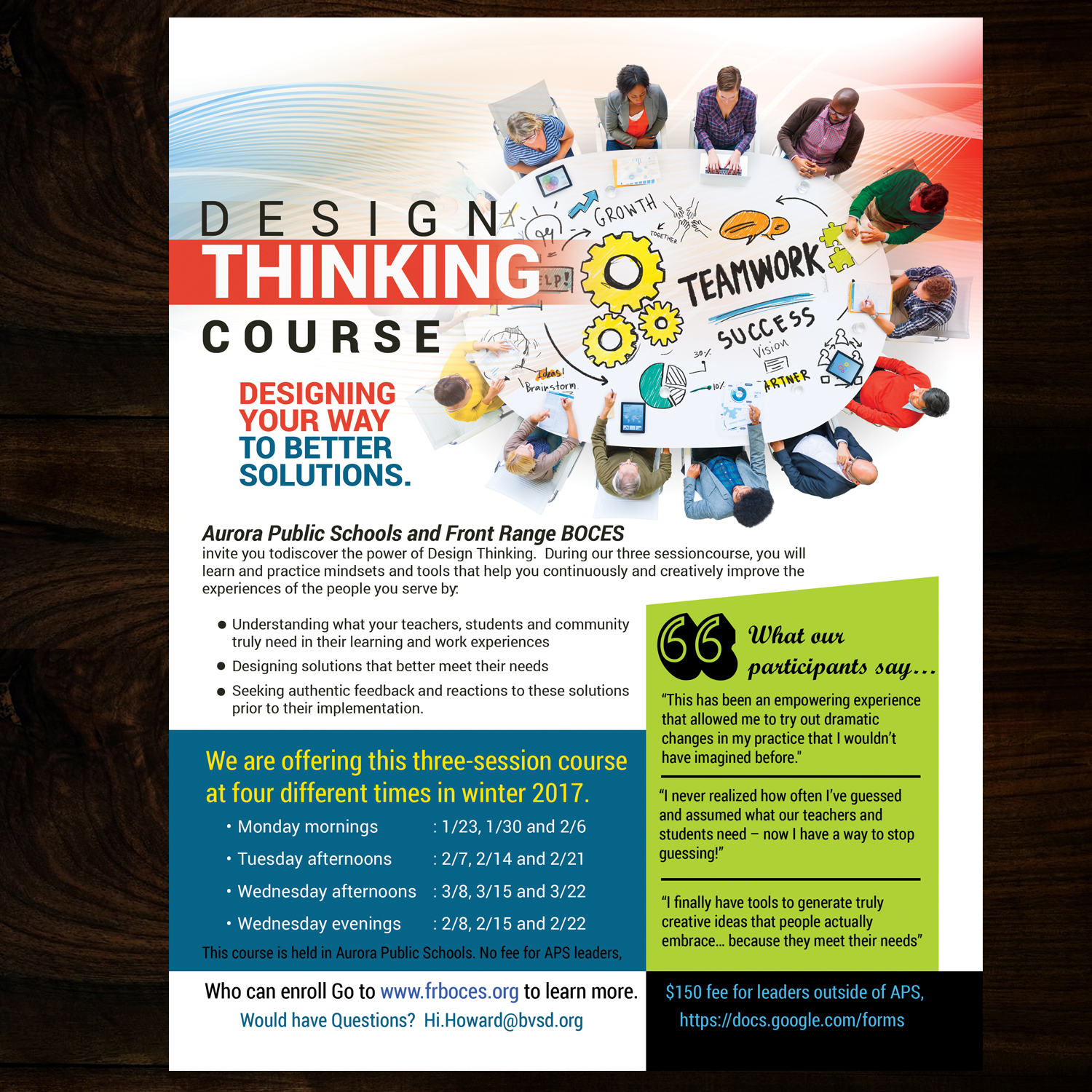 Diseño de Flyer por uk para Front Range BOCES | Diseño #12785343